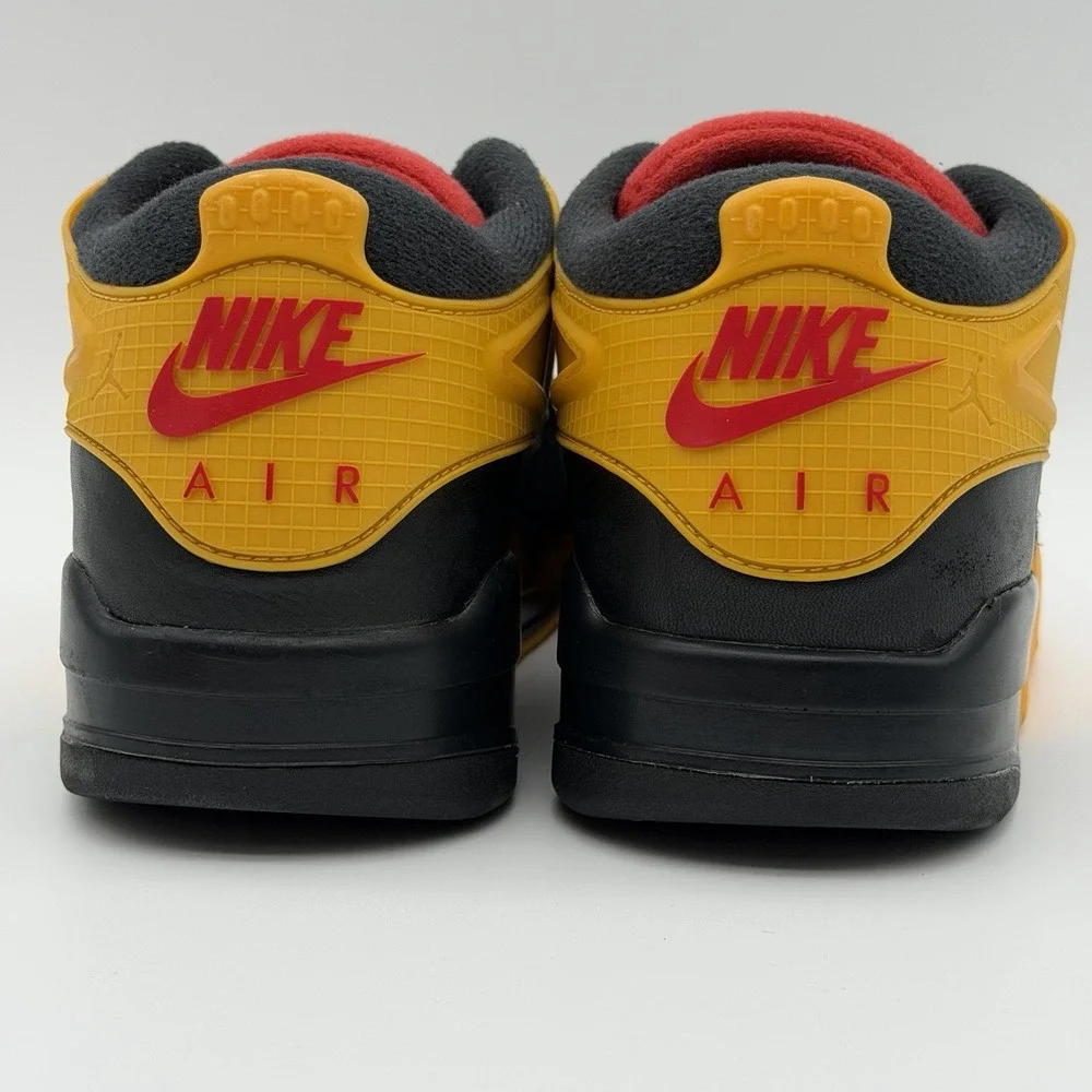 Nike Air Jordan 4 Retro RM Bruce Lee Black Del Sol Comet Red FQ7939-007 12M VNDS